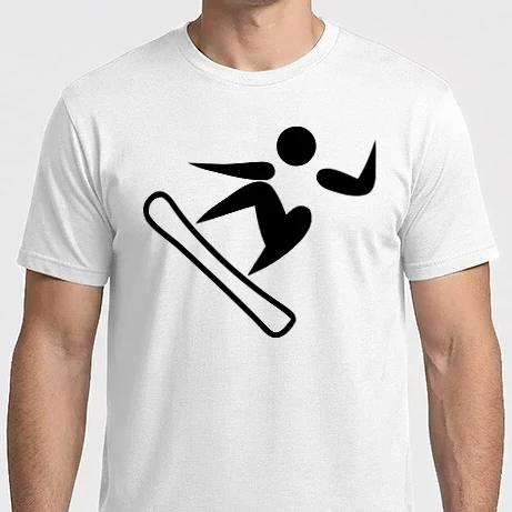 Férfi Imperial póló - Snowboard
