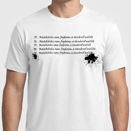 Férfi Imperial póló - Text - Nem fogdosom... (B)_2