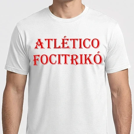 Férfi Imperial póló - Text - Atlético(black)