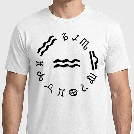 Férfi Imperial póló - zodiac-aquarius 