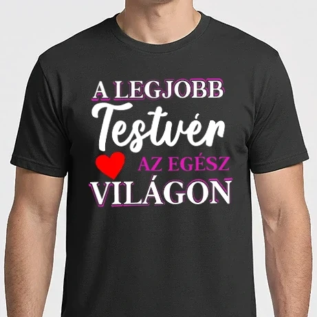 Férfi Imperial póló - A legjobb testvér az egész világon