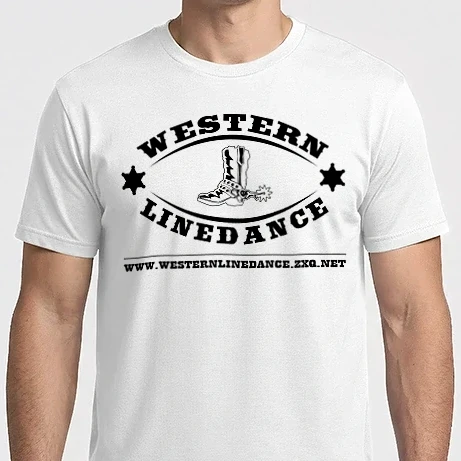 Férfi Imperial póló - Western Linedance Logo Web C