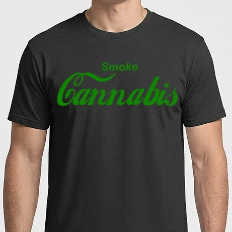 Férfi Imperial póló - Smoke Cannabis