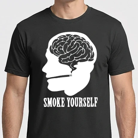 Férfi Imperial póló - smoke yourself