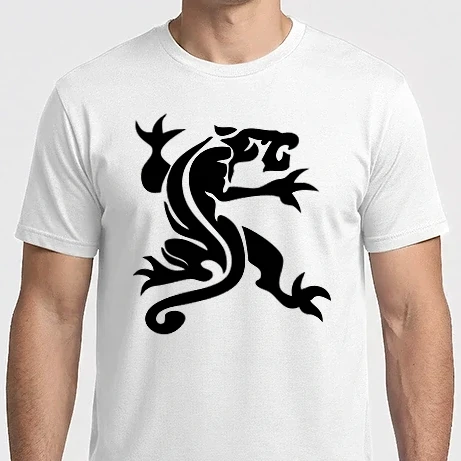 Férfi Imperial póló - tribal sárkány 2