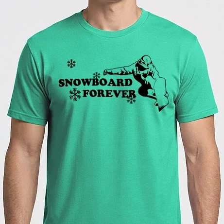 Férfi Imperial póló - snowboard forever