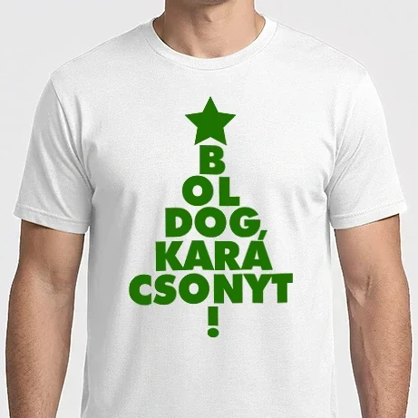 Férfi Imperial póló - Betűkarácsonyfa