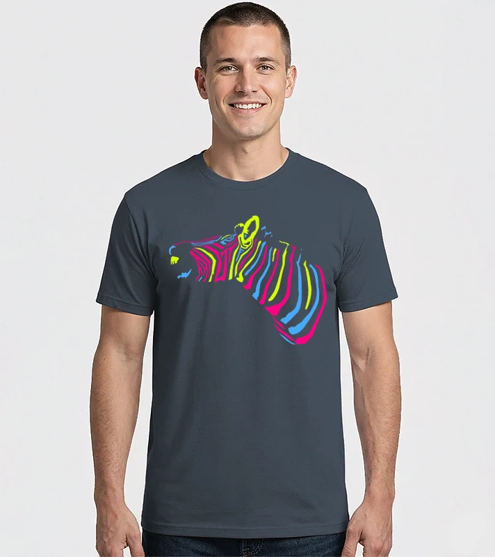 colorzebra-3color – Férfi Imperial póló
