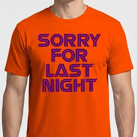 Férfi Imperial póló - SORRYFORLASTNIGHT