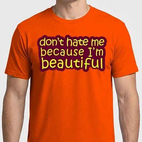 Férfi Imperial póló - don't hate me