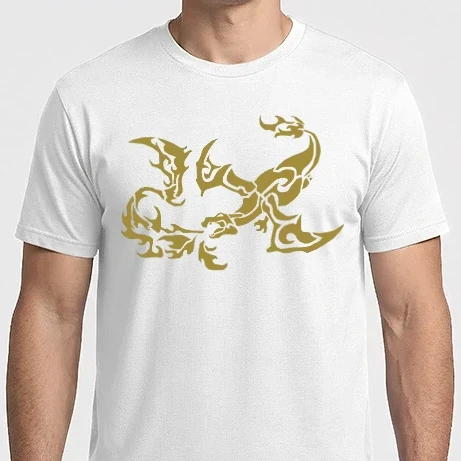Férfi Imperial póló - Tribal_Charizard_Tattoo_by_EternalGamer