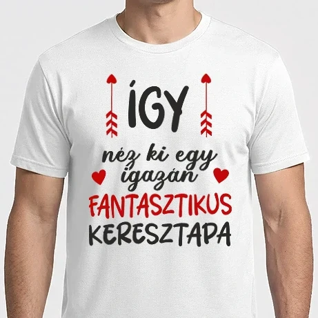 Férfi Imperial póló - Így néz ki egy fantasztikus keresztapa