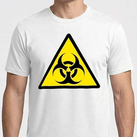 Férfi Imperial póló - biohazard-sign