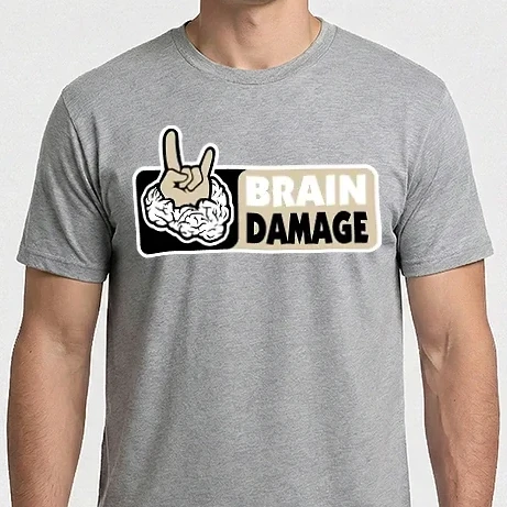 Férfi Imperial póló - brain_damage