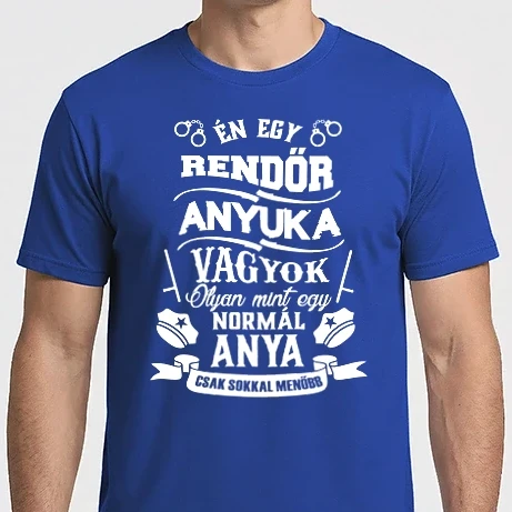 Férfi Imperial póló - Rendőr Anyuka