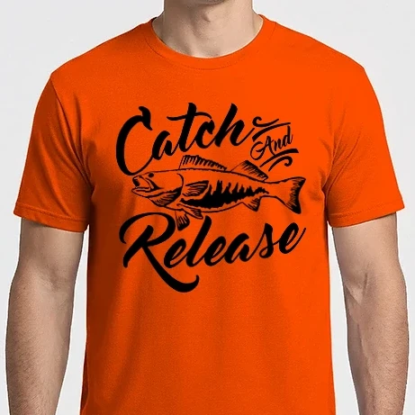 Férfi Imperial póló - Catch and release