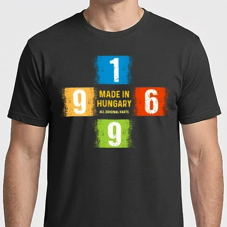 Férfi Imperial póló - MADE IN HUNGARY , ALL ORIGINAL PARTS, 1969