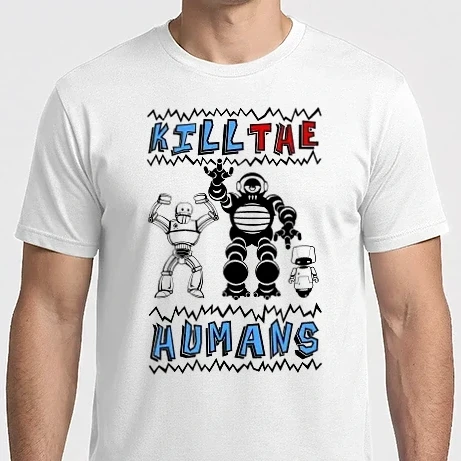 Férfi Imperial póló - Kill The Humans