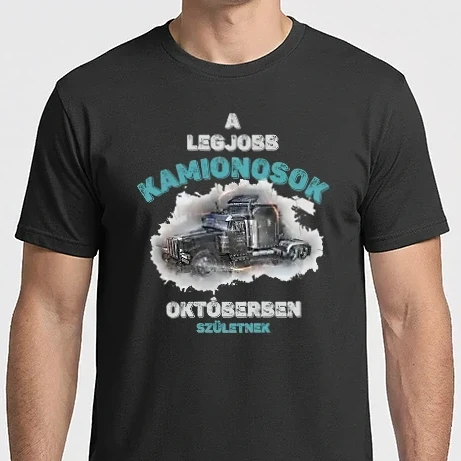 Férfi Imperial póló - A LEGJOBB KAMIONOSOK OKTÓBERBEN SZÜLETNEK