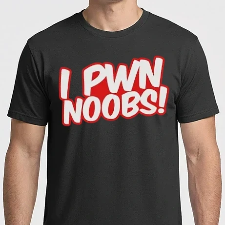 Férfi Imperial póló - I PWN NOOBS!