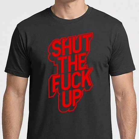 Férfi Imperial póló - Shut the fuck up