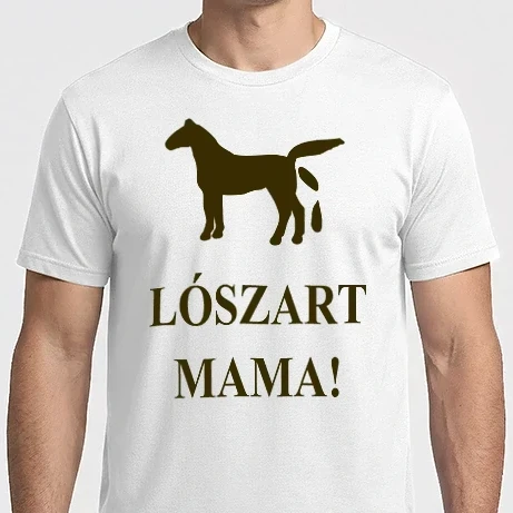 Férfi Imperial póló - Lószart mama!