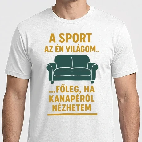 Férfi Imperial póló - ˝A kanapé királya˝