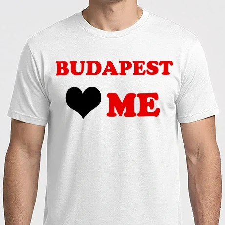 Férfi Imperial póló - Budapest Love Me