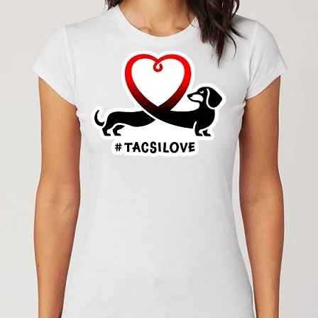 Női Alap póló - Tacsi Love