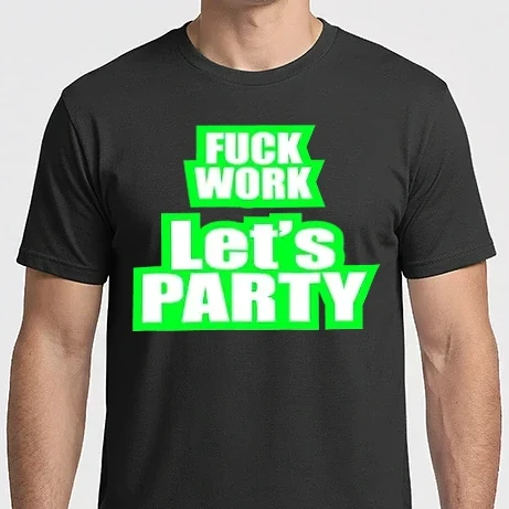 Férfi Imperial póló - Fuck Work