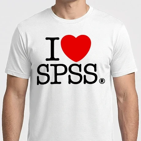 Férfi Imperial póló - I love SPSS