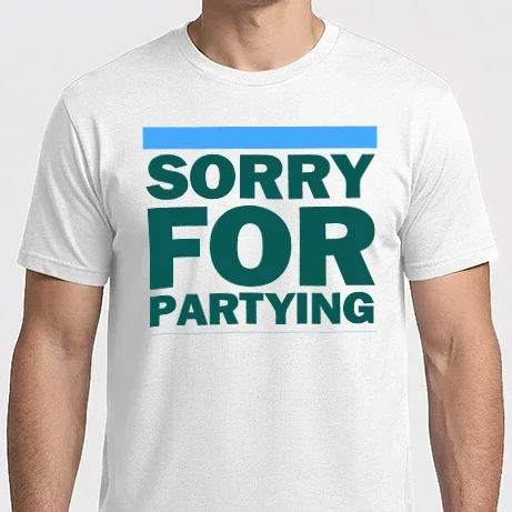 Férfi Imperial póló - Sorry For Partying
