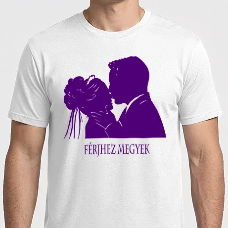 Férfi Imperial póló - Férjhez megyek!