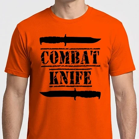 Férfi Imperial póló - Combat knife 001