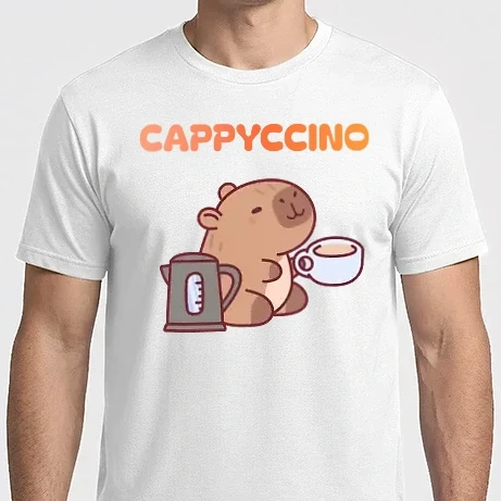 Férfi Imperial póló - Cappyccino - kávézó Capybara