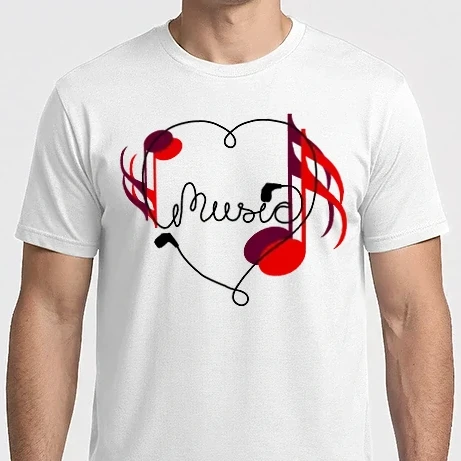 Férfi Imperial póló - Love music