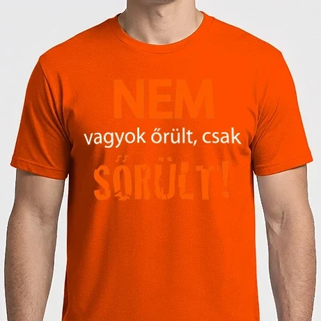 Férfi Imperial póló - nem őrült sőrült 1