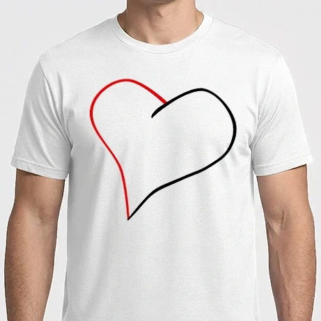 Férfi Imperial póló - Szív