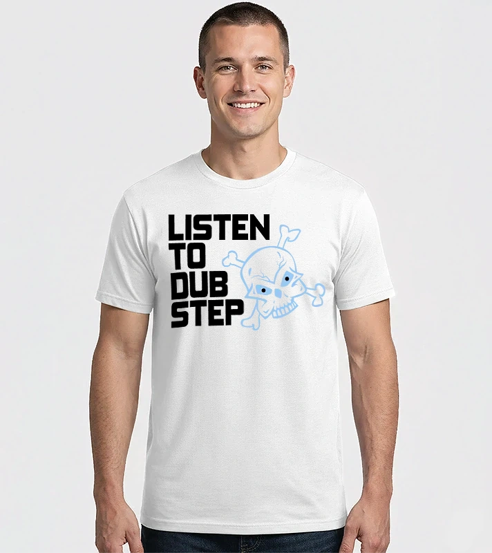 Listen To Dubstep – Férfi Imperial póló