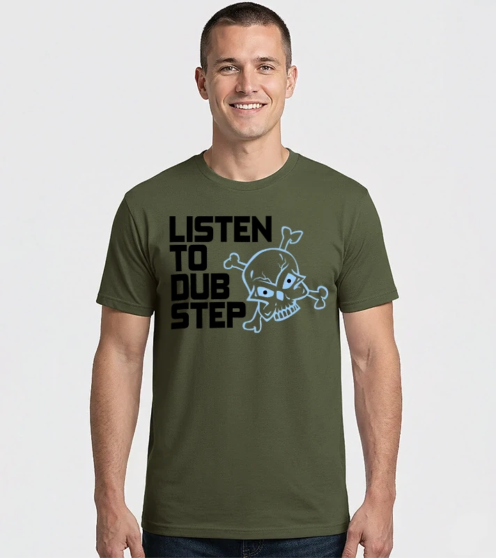 Listen To Dubstep – Férfi Imperial póló