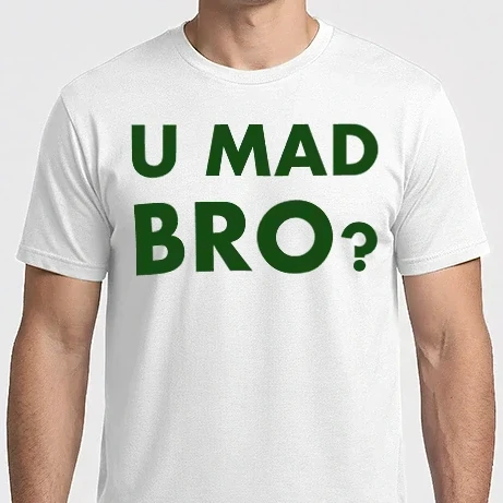 Férfi Imperial póló - Are u Mad Bro?