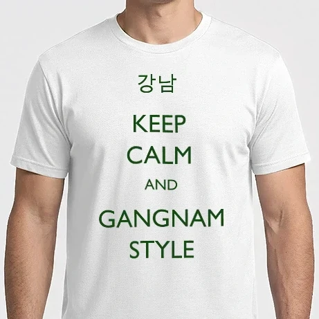 Férfi Imperial póló - Gangnam style