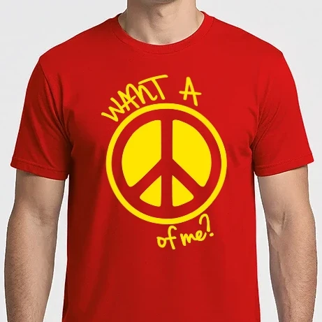 Férfi Imperial póló - peace