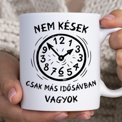 Fehér bögre - Időcsapda