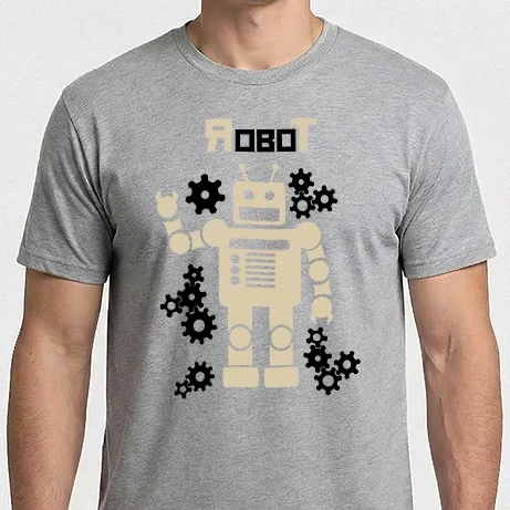 Férfi Imperial póló - Robot