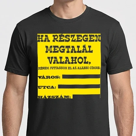 Férfi Imperial póló - Részeg