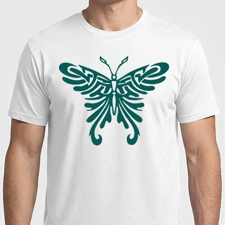 Férfi Imperial póló - tribal pillangó