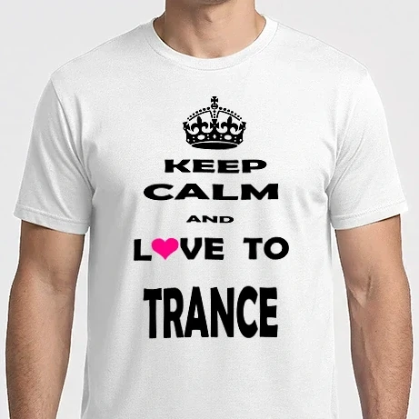Férfi Imperial póló - Keep Calm and Love To Trance