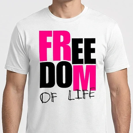 Férfi Imperial póló - Freedom of life