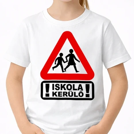 Uniszex gyerek Póló - Iskolakerülő